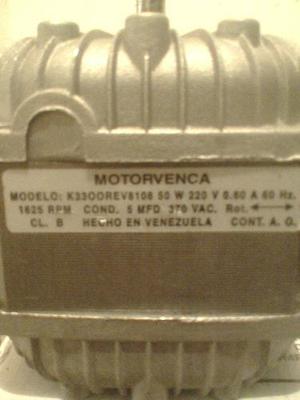 Motor Ventilador De 50w 220v rpm De Rodamientos Es Nuevo