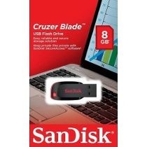 Pen Drive 8 Gb. Sandisk Cruzer Blade 100% Original