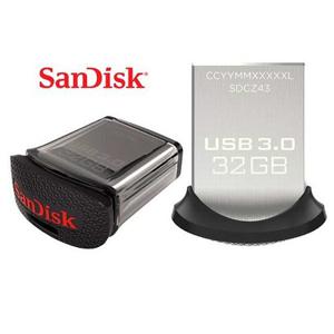 Pendrive 32gb Ultra Fit Sandisk Ojo Original Ojo 150mb/s