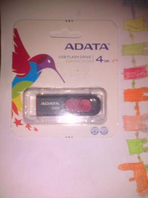 Pendrive Marca Adata Usb Retractil 4 Gb