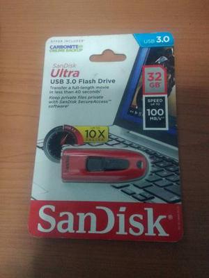 Pendrive Sandisk Ultra 32gb Usb 3.0
