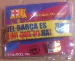 Pulsera De Silicon Barcelona Fcb Barsa - Producto Oficial