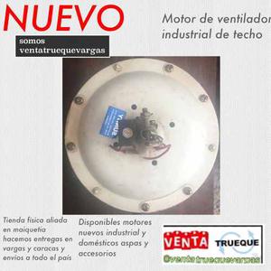 Ventilador De Techo Industrial Motor De Ventilador Techo