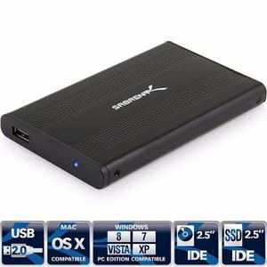 Case Externo Usb 2.0 Sabrent Para Disco Duro Ide 2.5 Laptop