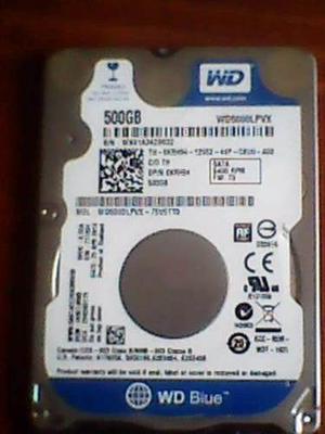 Disco Duro Western Digital 500gb Sata Para Laptop