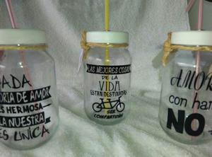 Jarras De Vidrio Etilo Mason Jar Jars