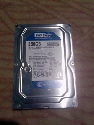 Venta De Disco Duro Sata Western Digital 250 Gb