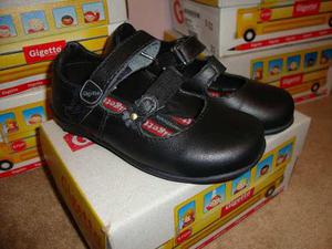 Zapatos Escolares Gigetto Niños Talla 26