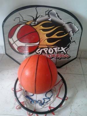 Canasta De Basketball Con Balon