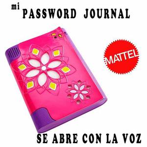 Diario Magico Mattel My Password Journal Abre Con La Voz