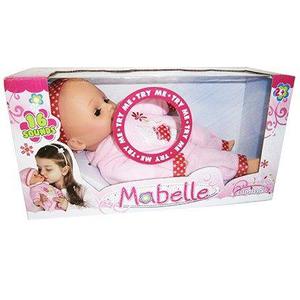 Juguete Mu¥eca Mabelle 33 Cm Stuffed Con 16 Sonidos