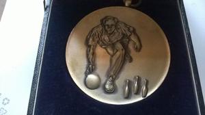Medalla De Bowling (boliche) Nueva - Antigua No Grabada!!