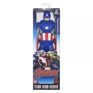 Muñeco Capitan America Hasbro Serie Titan Hero Original
