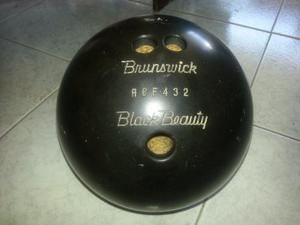 Pelota De Bowling - Brunswick Black Beauty 7-8 Libras
