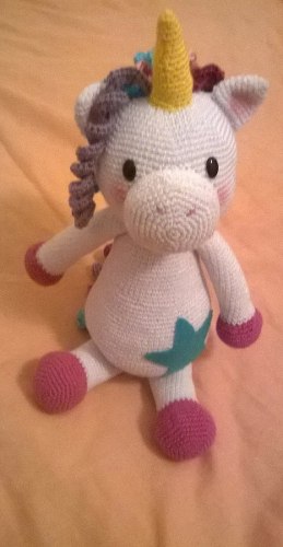 Unicornio Amigurumi Tejido Crochet