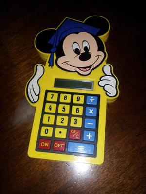 Walt Disney Productions Calculadora Coleccion Mickey Mouse