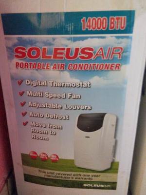 Aire Acondicionado Portátil Soleusair btu 110v