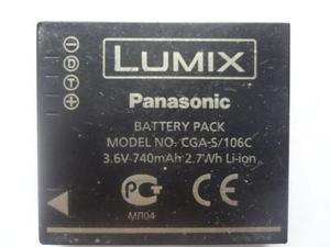 Bateria Panasonic Lumix Cga-s/106c (usada) 100% Funcional