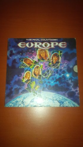 Europe Disco The Final Countdown Acetato Vinil Lp Coleccion