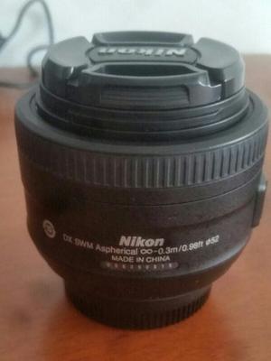 Lente Nikon 35 Mm F.1.8