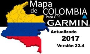 Mapa Garmin Colombia  Actualizacion Junio 