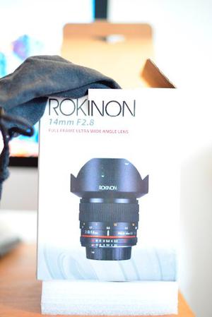 Nikon 14mm F2.8 Rokinon