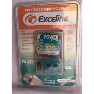 Protector De Voltaje Power Plug Exceline De 220voltios