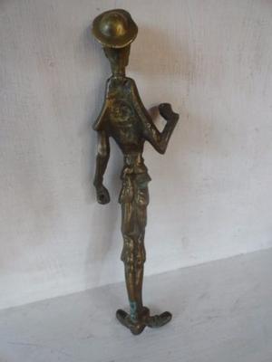 Arte Escultura Don Quijote En Bronce Macizo