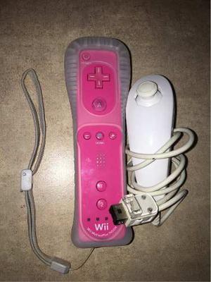Control Remoto Wii Con Forro De Silicon Y Control Nunchuk