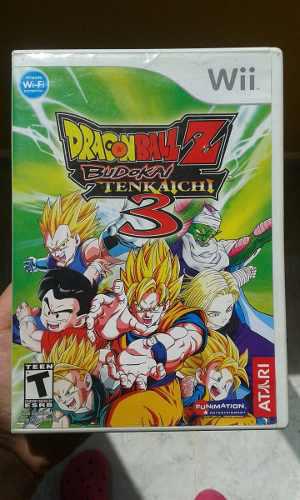 Dragon Ball Z Budokai Tencaichi 3 Para Wii