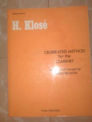H. Klosé Método Para Clarinete Ingles Y Francés
