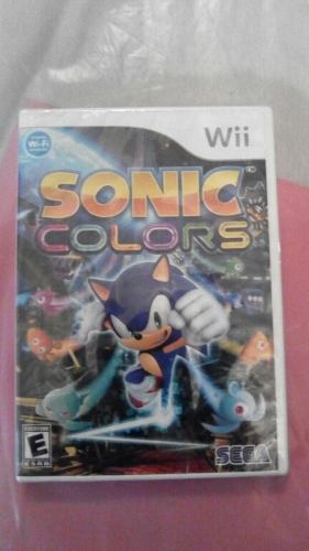 Juego Sonic Colors De Nintendo Wii