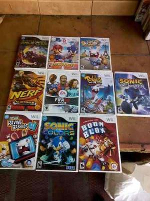 Juegoa De Nintendo Wii Originales Con Folleto