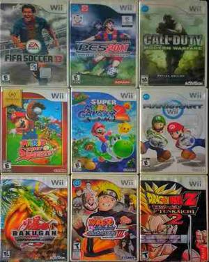 Juegos De Wii Originales: Mario Kart, Galaxy, Dragon Ball..