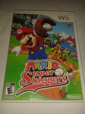 Mario Sluggers Beisbol Para Nintendo Wii. Buen Estado.