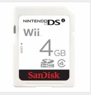 Memoria Interna Nintendo Ds Wii De 4 Gb Nueva