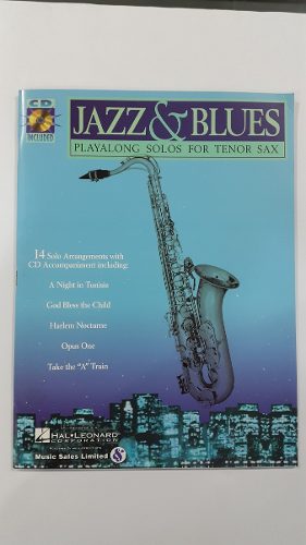 Metodo Manual Para Saxo Tenor Con Cd Jazz&blues Solo