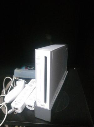Nintendo Wii + 2controles + 1 Nunchuk + Chipeado
