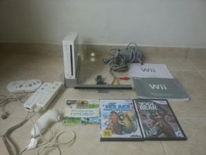 Nintendo Wii Con Accesorios En Buen Estado