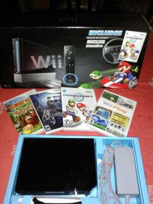 Nintendo Wii Edición Mario Kart, Nuevo Con Todo