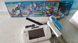 Nintendo Wii U Con 5 Juegos Originales