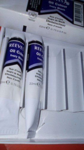 Pinturas De Oleo Negra 22ml