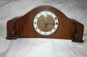 Reloj Clock Mesa Prisma Suizo Chimenea Cuerda