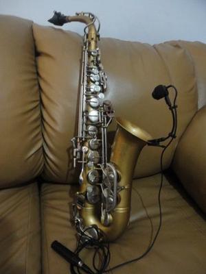 Saxo Alto Bundy Selmer Ii + Abrazadera Bg + Boquilla Selmer