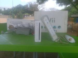 Wii Consola Control Nunchuk Zapper Volante Cables Caja Guia