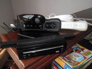 Wii Consola Negro Original Sin Chipear