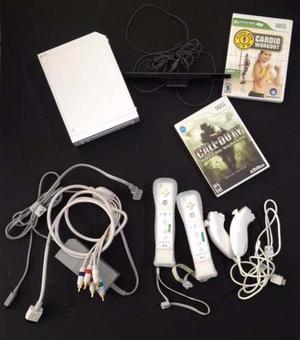 Wii Nintendo Blanco Modelo Rvl 001 (usa) En Perfecto Estado