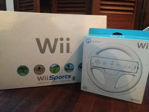 Wii Sports. Incluye Wii Wheel