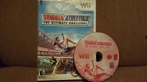 ¡click! Summer Athletics Deportes Original Wii Impecable