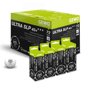 3 X Pelotas De Tenis De Mesa Gewo 3 Estrellas 40 + Ultra Slp